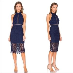 BARDOT Navy Gemma Dress!